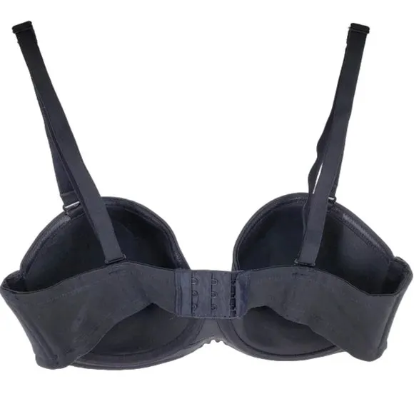 Wacoal Red Carpet Strapless Underwire Bra Black Convertible Strapless Formal 34D