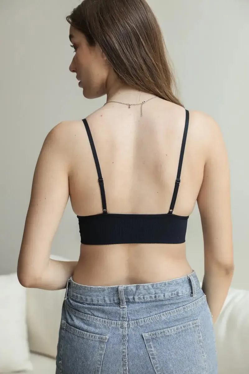 WAISTBAND LOOP LACE SEAMLESS BRAMI BRALETTE