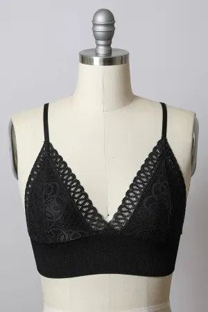 WAISTBAND LOOP LACE SEAMLESS BRAMI BRALETTE