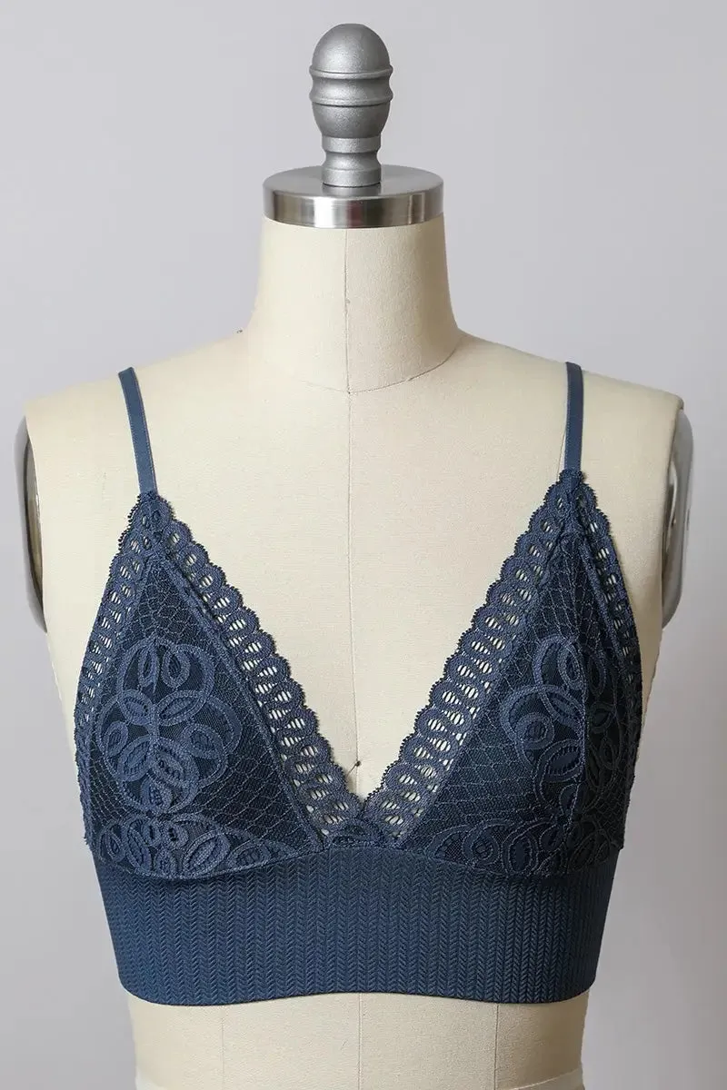 WAISTBAND LOOP LACE SEAMLESS BRAMI BRALETTE