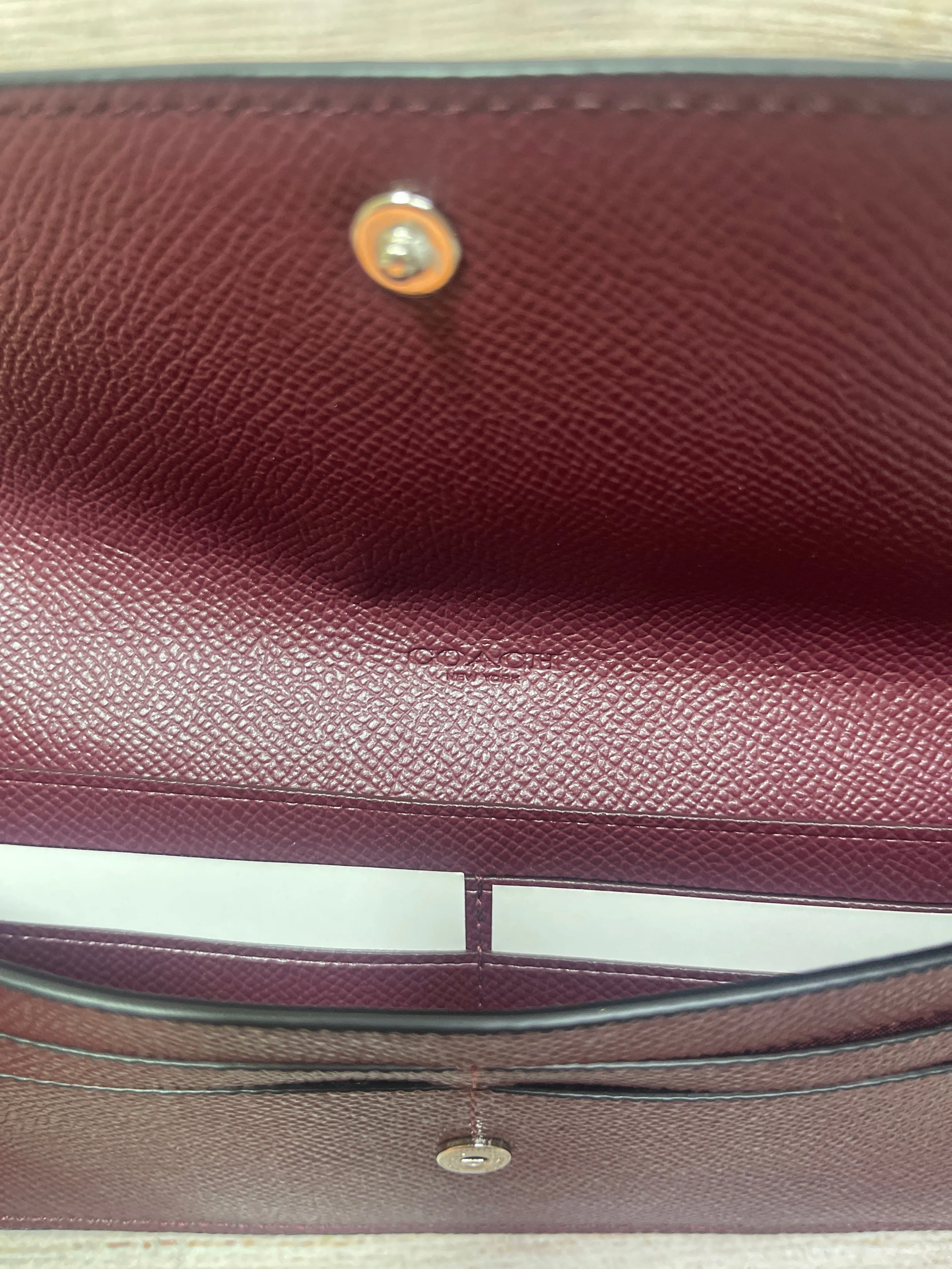 Wallet Designer By Coach, Size: Medium