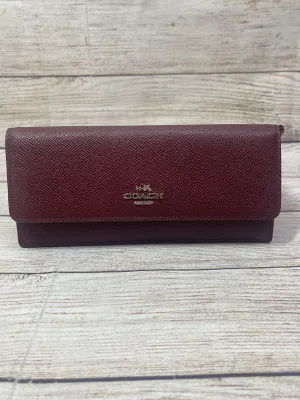 Wallet Designer By Coach, Size: Medium