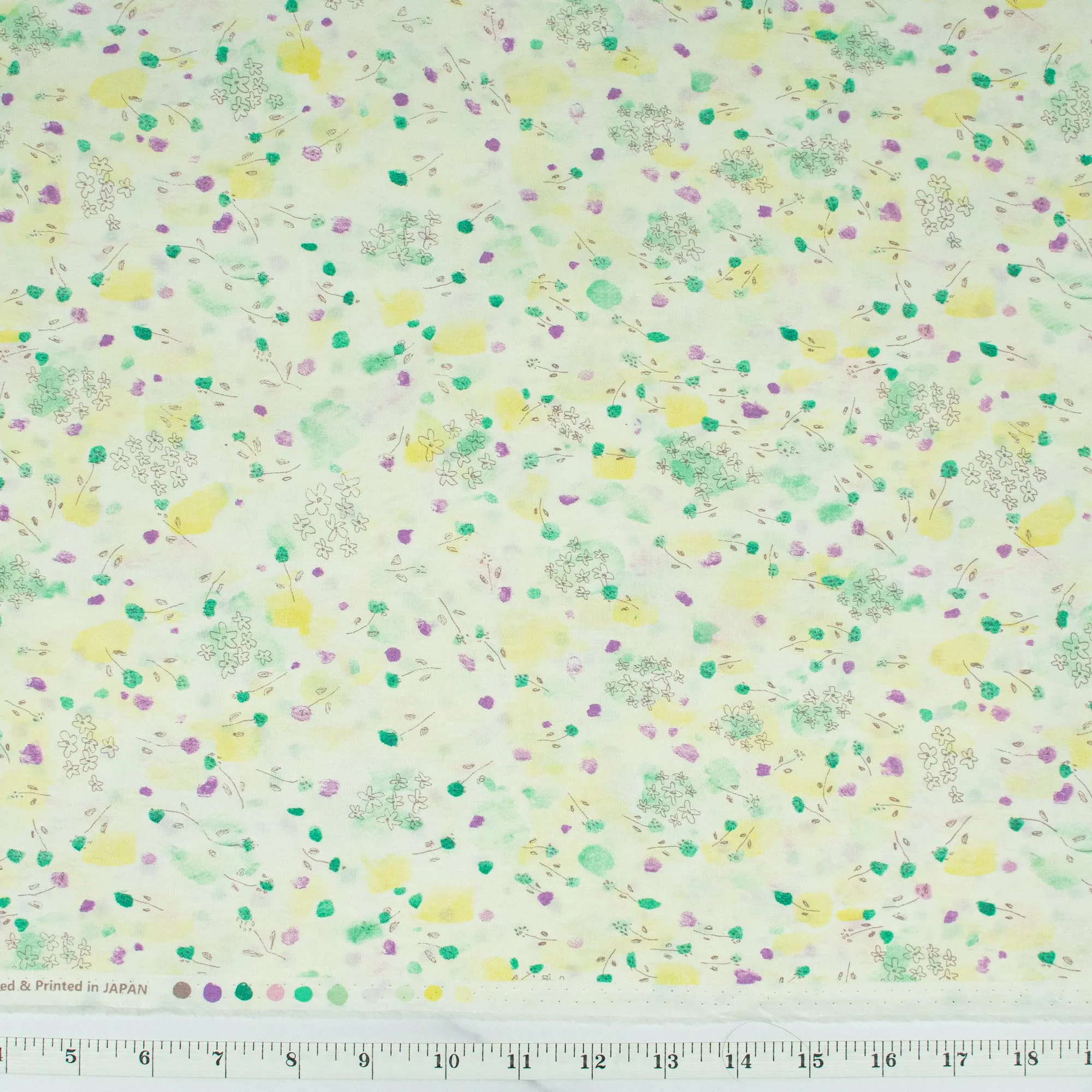 Watercolor Florets Collection from Cosmo Textile - AP12705-1D