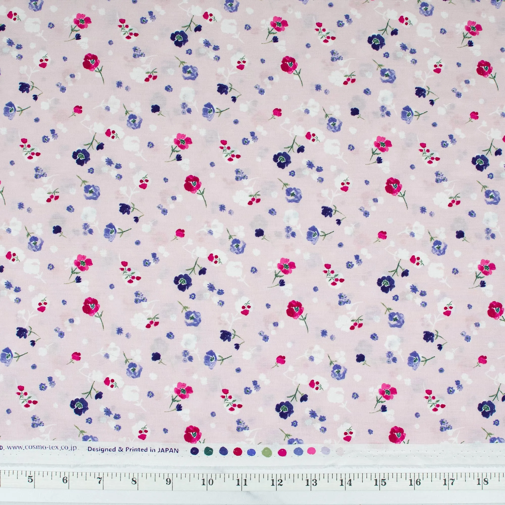 Watercolor Florets Collection from Cosmo Textile - AP12705-3B