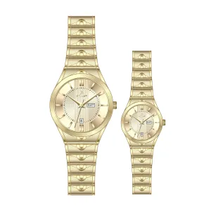 Westar Couple Watch EX7609GPN102 & EX6609GPN102