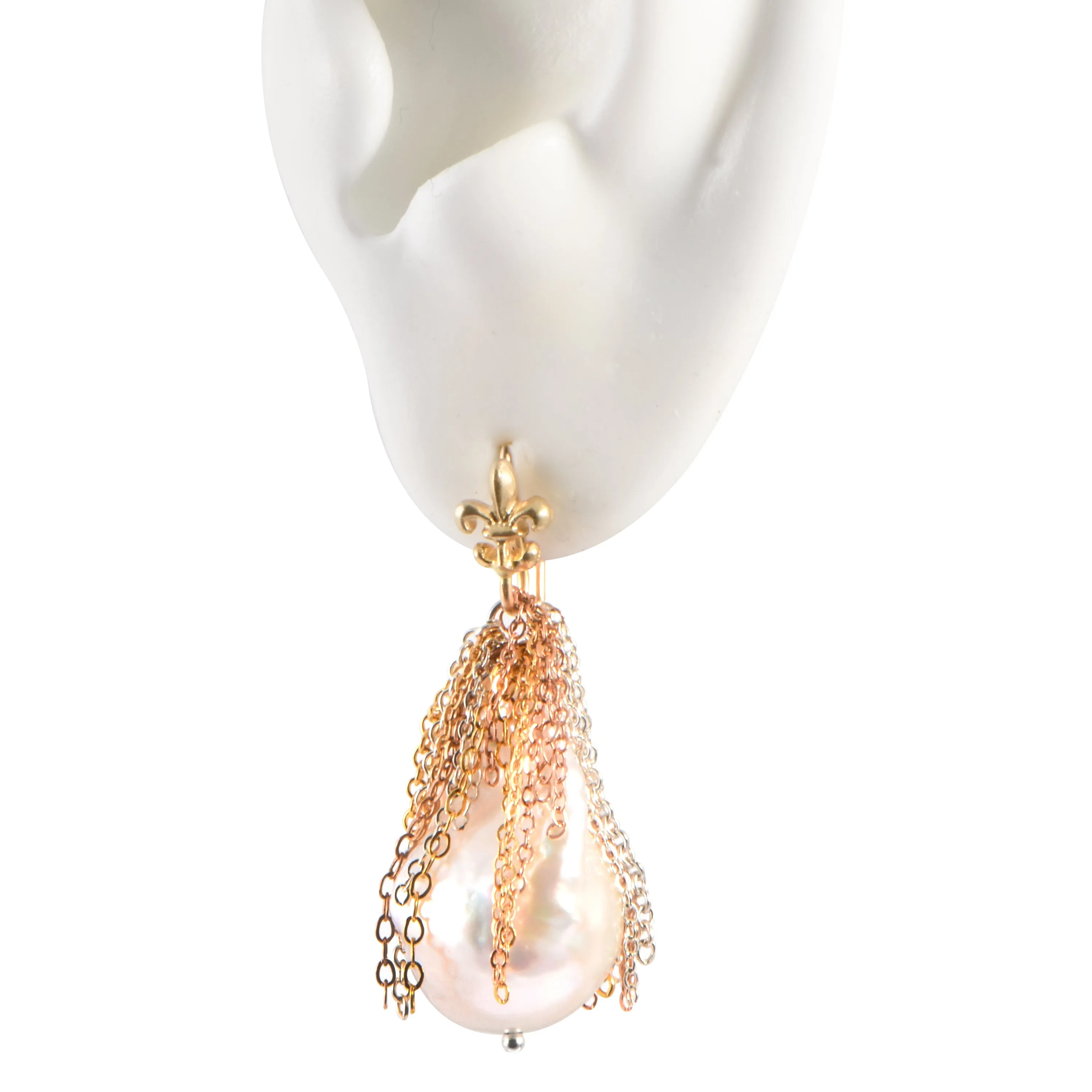 White Baroque Drops