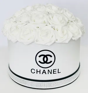 White Flower Box Bouquet