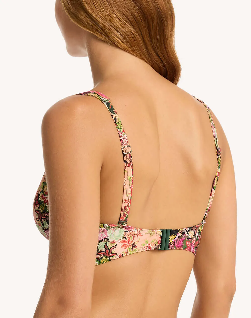 Wildflower Cross Front Bikini Top