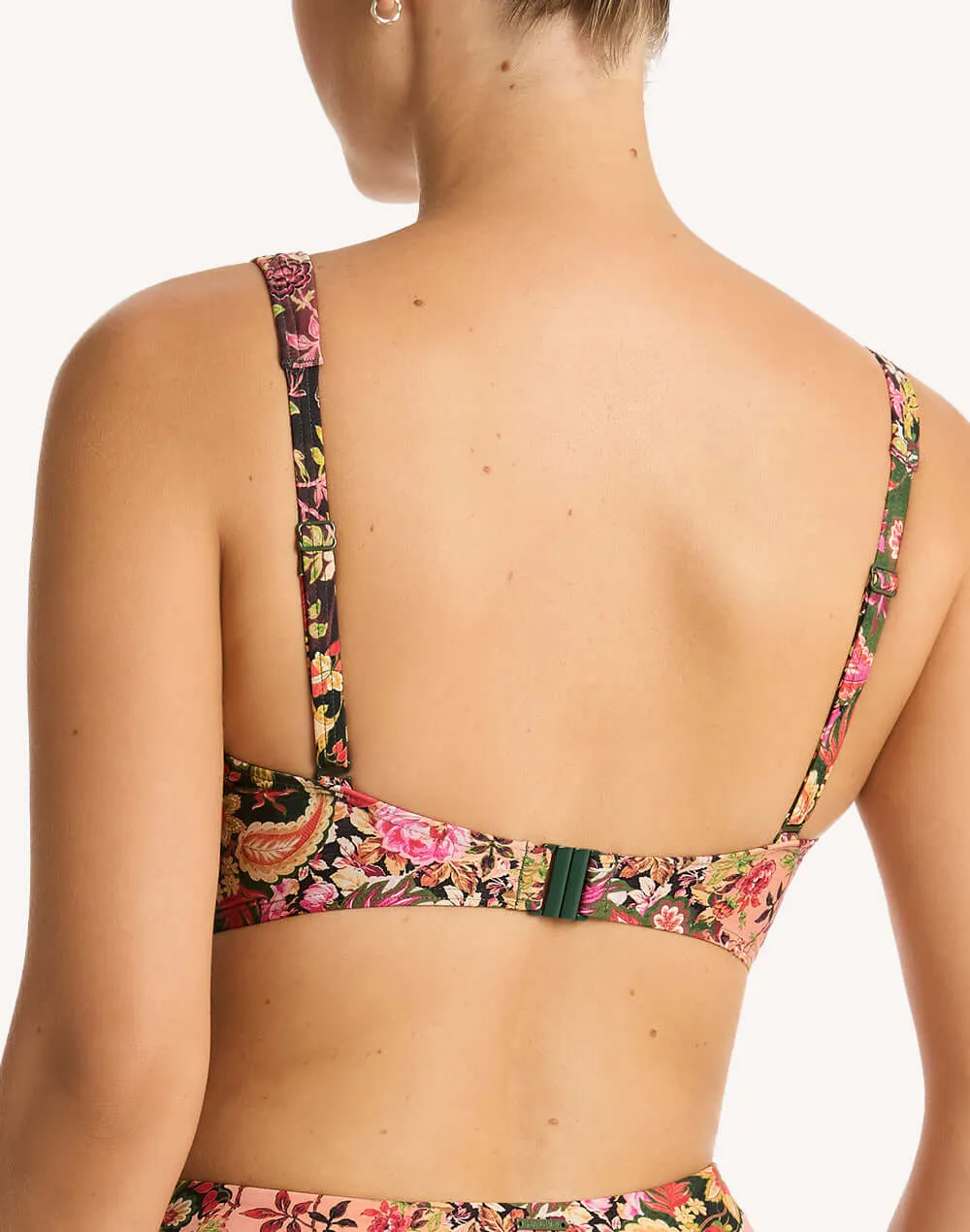 Wildflower G Cup Cross Front Bikini Top