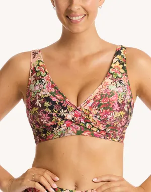 Wildflower G Cup Cross Front Bikini Top