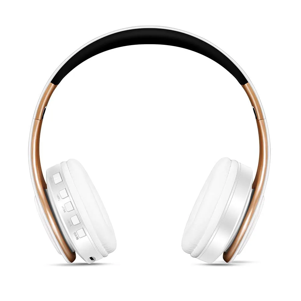 Wireless Bluetooth Foldable Stereo Headphones with Microphone