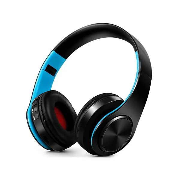 Wireless Bluetooth Foldable Stereo Headphones with Microphone
