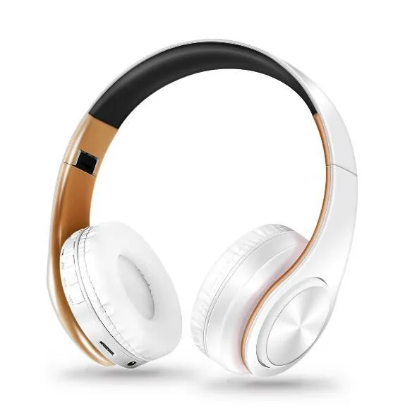 Wireless Bluetooth Foldable Stereo Headphones with Microphone