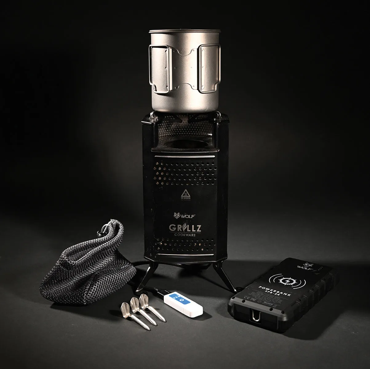 WOLF GRILLZ Biomaster Stove Inc EVA Case