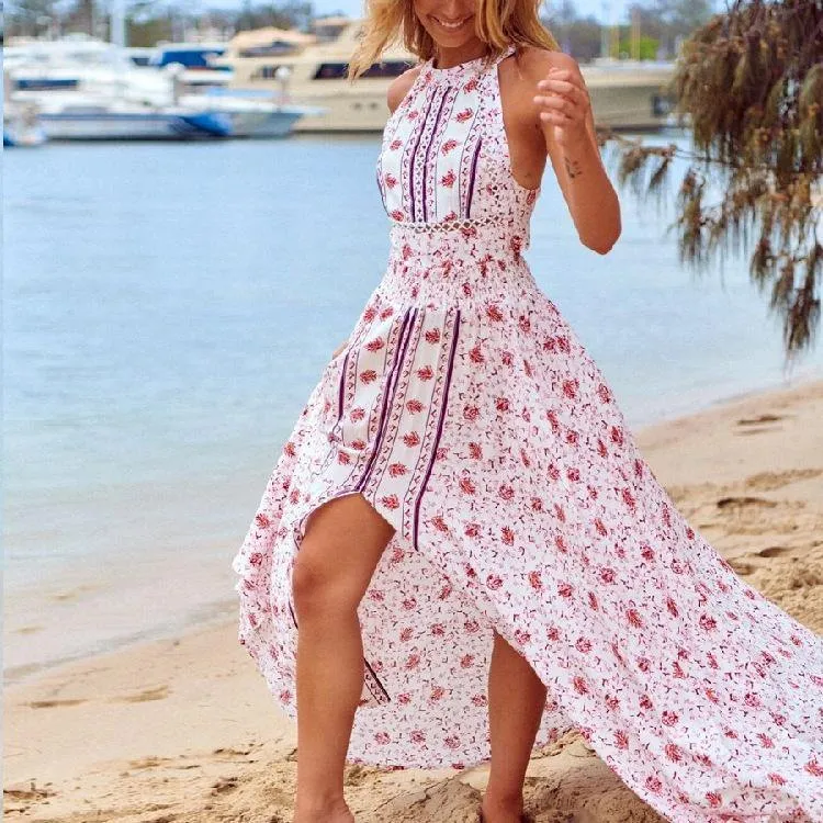 Women Bomemia Split Front Backless Dresses