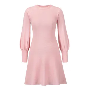 Women Plus Sizes Knitting Winter Dresses