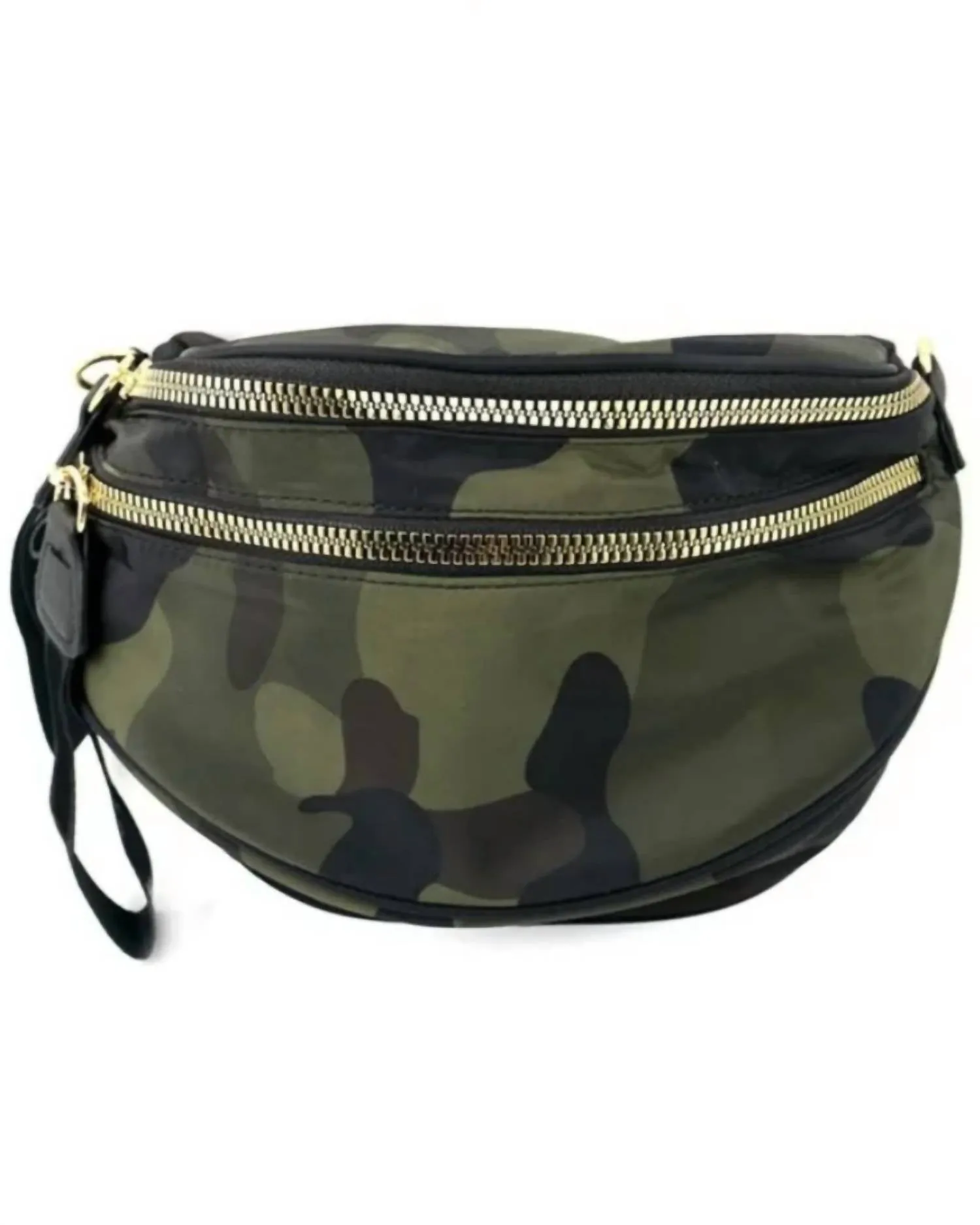 Women's Jane Double Zip Belt Bag In Camouflage