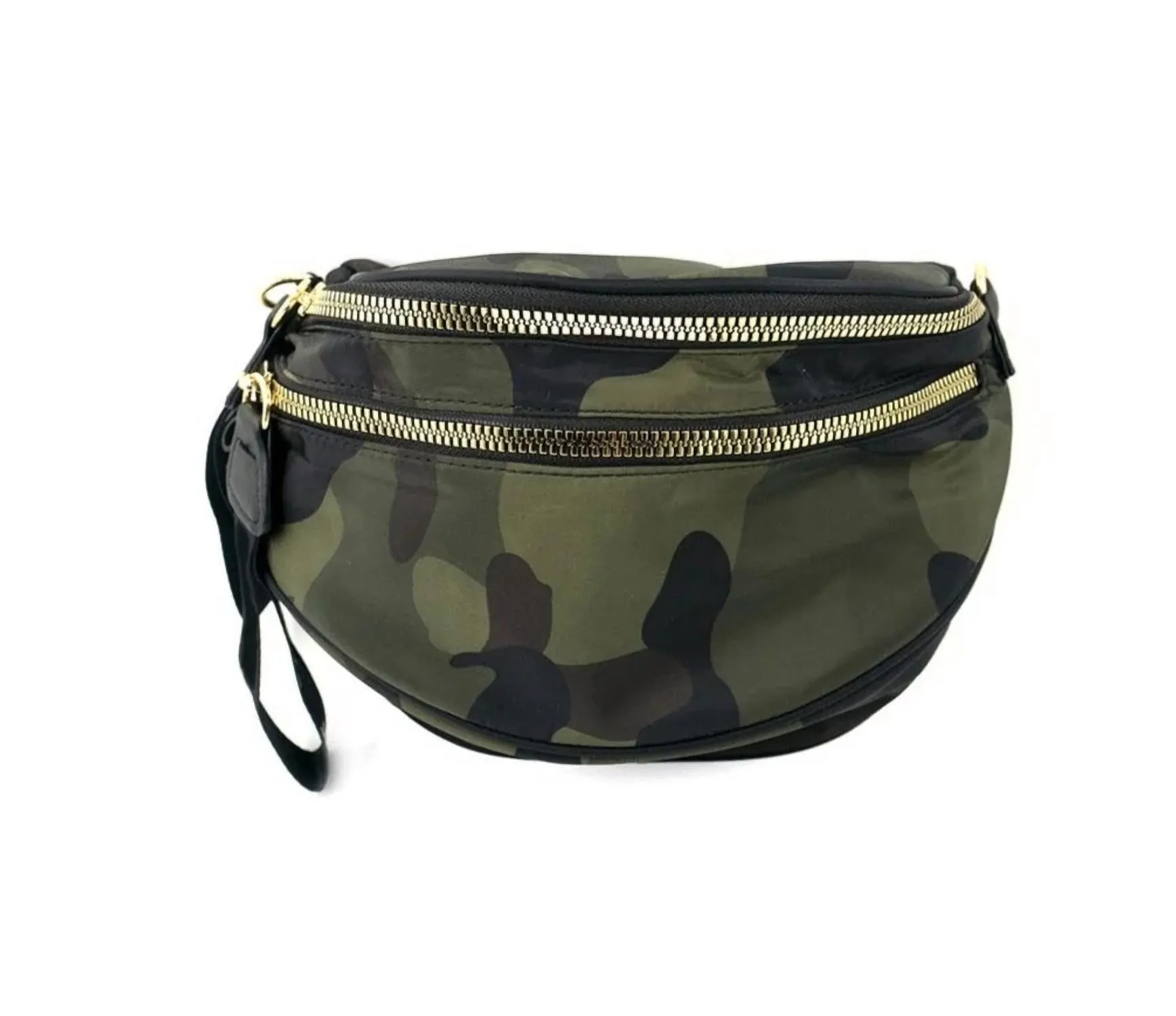 Women's Jane Double Zip Belt Bag In Camouflage