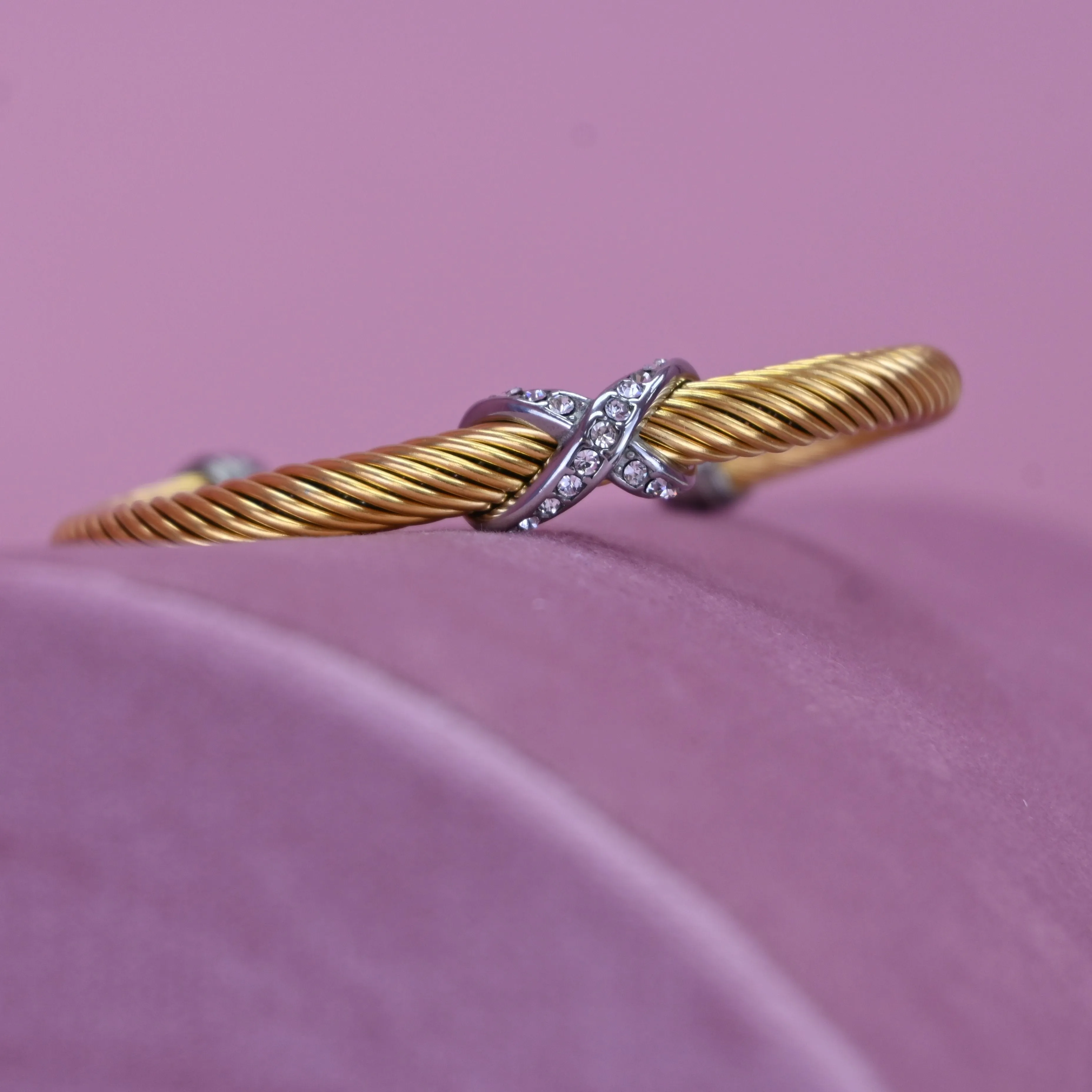 X CUFF BRACELET