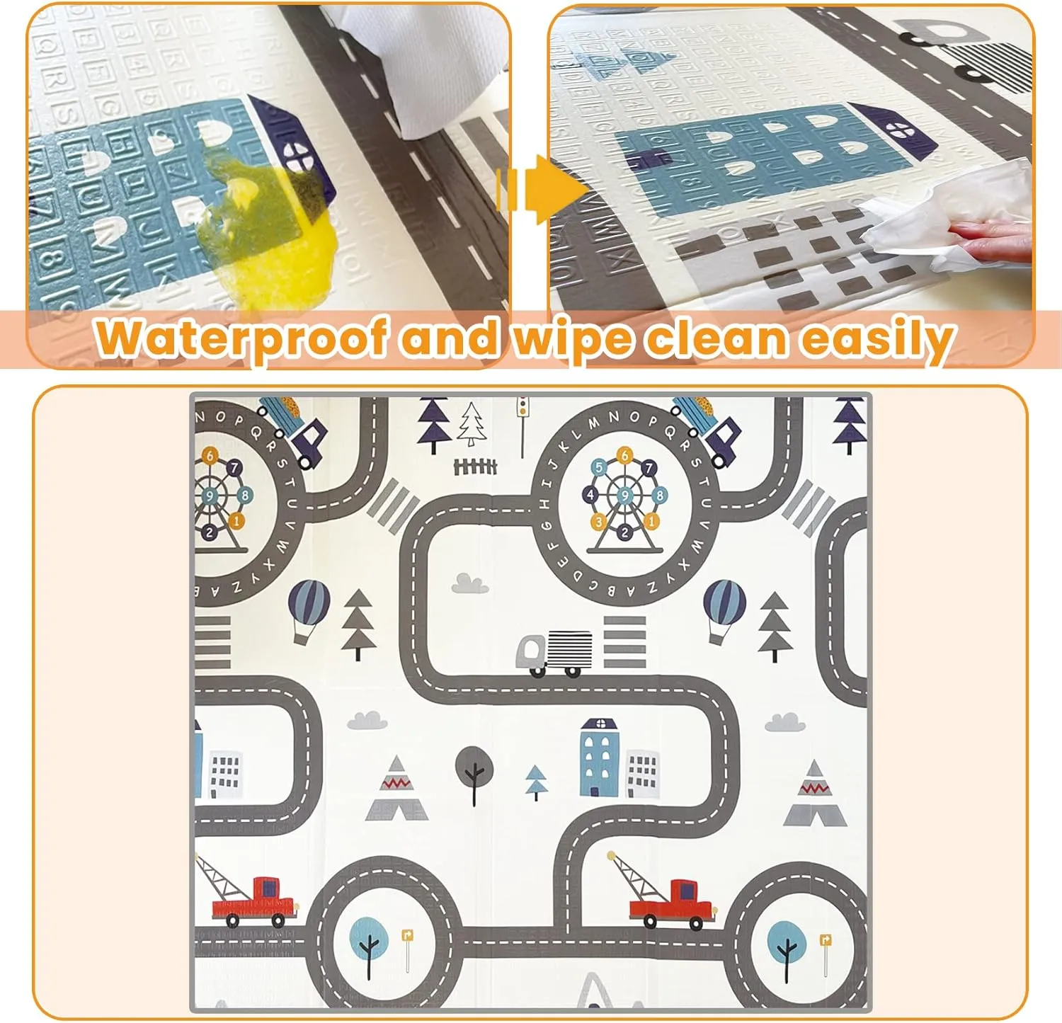 XPE Foam Foldable Kids Play Mat