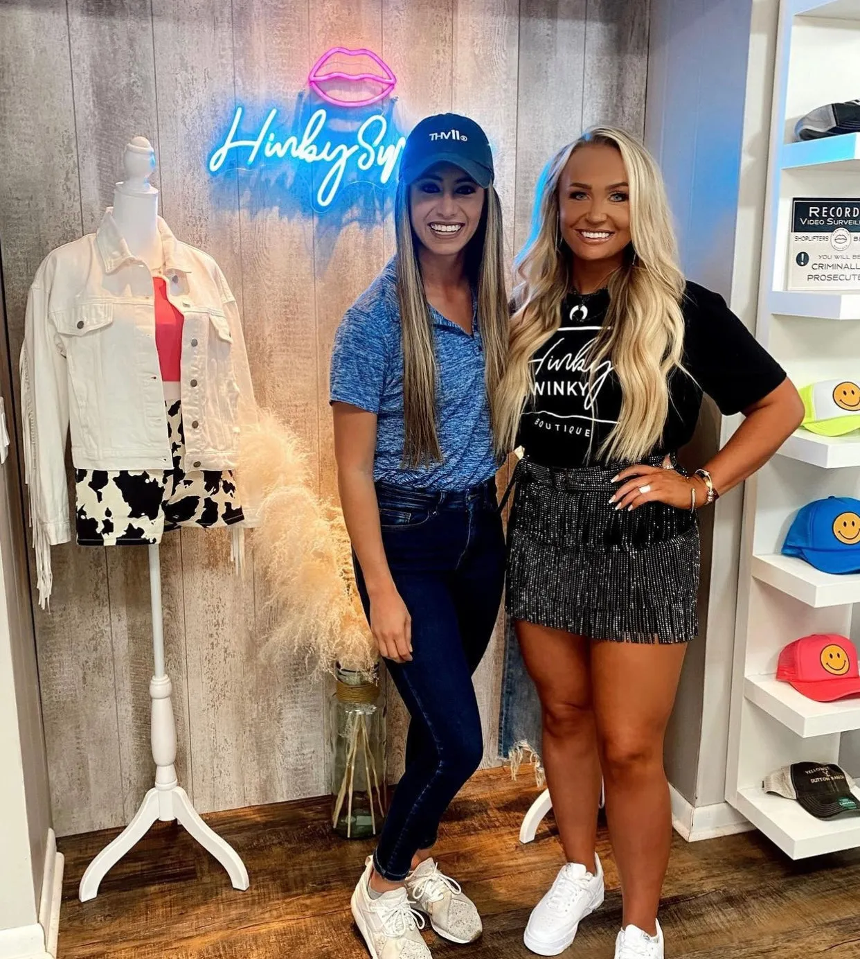 Zenni Rhinestone Fringe Skort