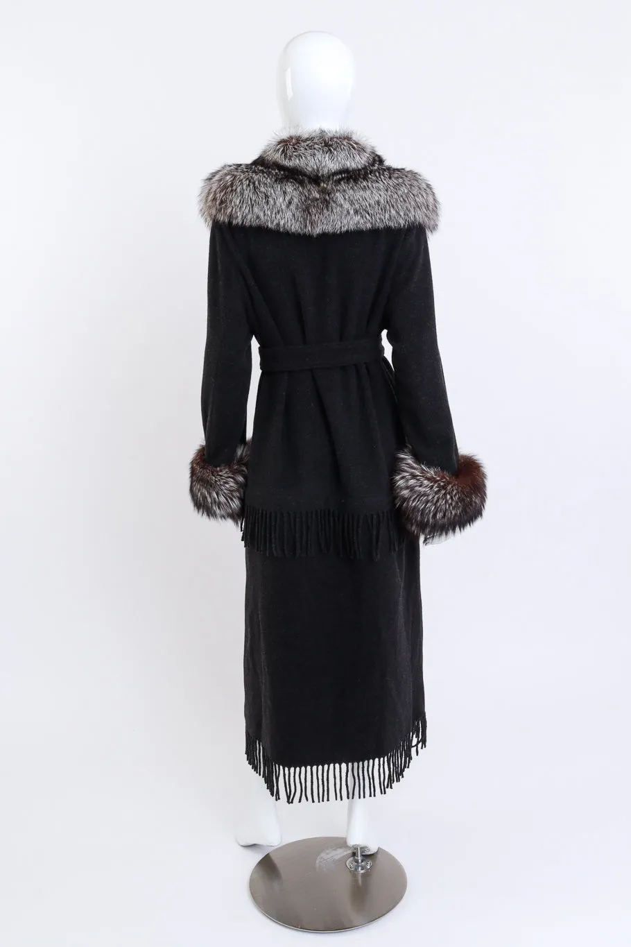 Zip-Off Fur Fringe Coat